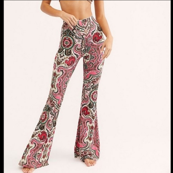 🆕️ Free People | Paisley Flare Pants - Picture 2 of 11